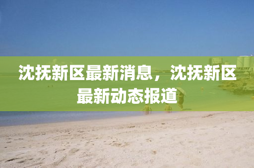 沈抚新区最新消息，沈抚新区最新动态报道山东水清源环保科技有限公司