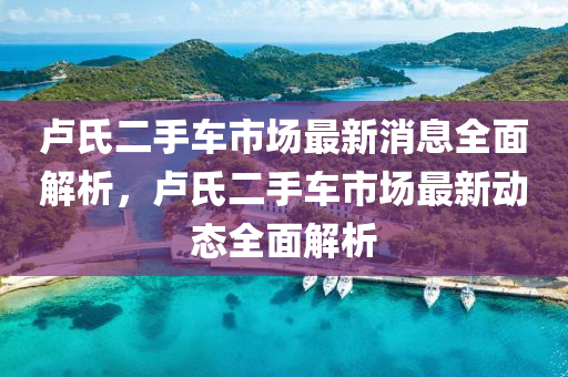 卢氏二手车市场最新消息全面解析，卢氏二手车市场最新动态全面解析