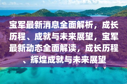 宝军最新消息全面解析，成长历程、成就与未来展望，宝军最新动态全面解读，成长历程、辉煌成就与未来展望