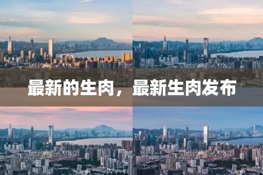 最新的生肉，最新生肉发布山东水清源环保科技有限公司