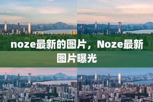 noze最新的图片，Noze最新图片曝光山东水清源环保科技有限公司