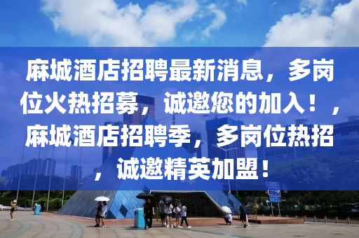 麻城酒店招聘最新消息，多岗位火热招募，诚邀您的加入！，麻城酒店招聘季，多岗位热招，诚邀精英加盟！山东水清源环保科技有限公司