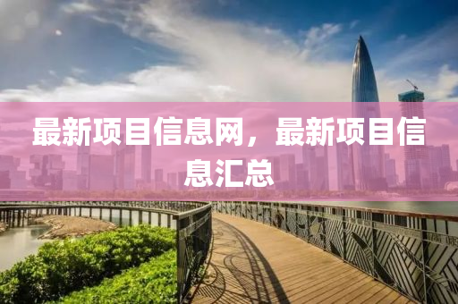 最新项目信息网，最新项目信息汇总