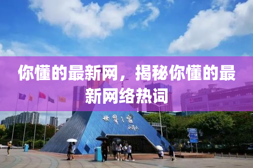 你懂的最新网，揭秘你懂的最新网络热词山东水清源环保科技有限公司