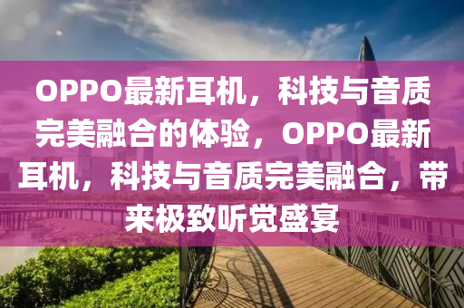 OPPO最新耳机，科技与音质完美融合的体验，OPPO最新耳机，科技与音质完美融合，带来极致听觉盛宴山东水清源环保科技有限公司