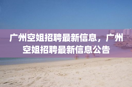 广州空姐招聘最新信息，广州空姐招聘最新信息山东水清源环保科技有限公司公告