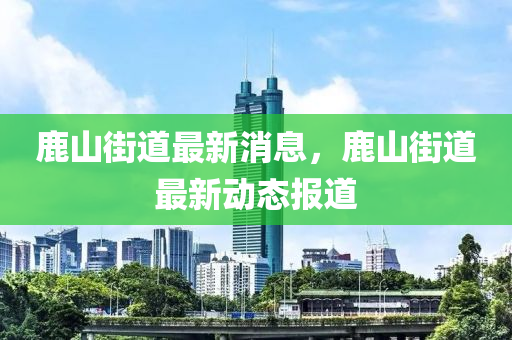 鹿山街道最新消息，鹿山街道山东水清源环保科技有限公司最新动态报道