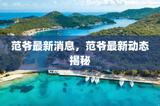 范爷最新消息，范爷最新动态揭秘山东水清源环保科技有限公司
