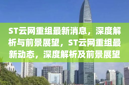 ST云网重组最新消息，深度解析与前景展望，ST云网重组最新动态，深度解析及前景展望山东水清源环保科技有限公司