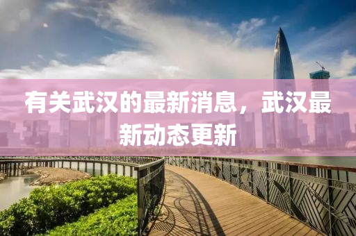 有关武汉的最新消息，武汉最新动态更新