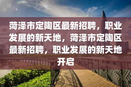 菏泽市定陶区最新招聘，职业发展的新天地，菏泽市定陶区最新招聘，职业发展的新天地开启