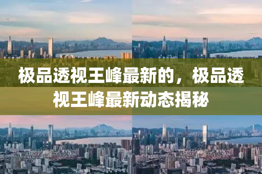 极品透视王峰最新的，极品透视王峰最新动态揭秘