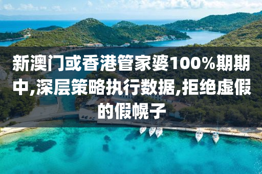 新澳门或香港管家婆100%期期中,深层策略执行数据,拒绝虚假的假幌子