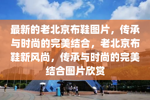 最新的老北京布鞋图片，传承与时尚的完美结合，老北京布鞋新风尚，传承与时尚的完美结合图片欣赏山东水清源环保科技有限公司