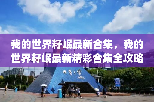我的世界籽岷最新合集，我的世界籽岷最新精彩合集全攻略山东水清源环保科技有限公司