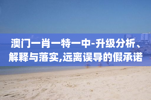 澳门一肖一特一中-升级分析、解释与落实,远离误导的假承诺山东水清源环保科技有限公司