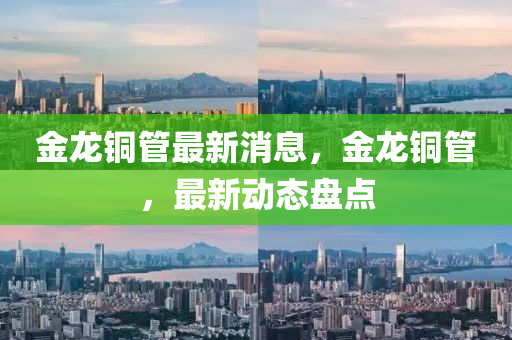 金龙铜管最新消息，金龙铜管，最新动态盘点山东水清源环保科技有限公司