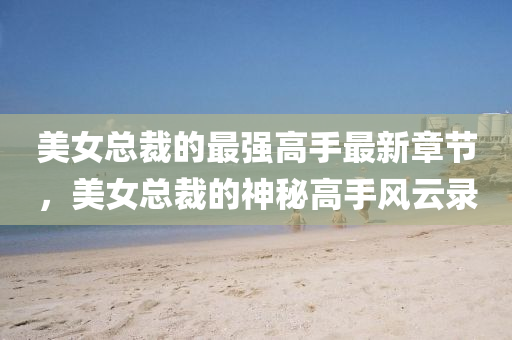 美女总裁的最强高手最新章节，美女总裁的神秘高手风云录