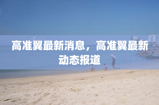 高准翼最新消息，高准翼最新动态报道