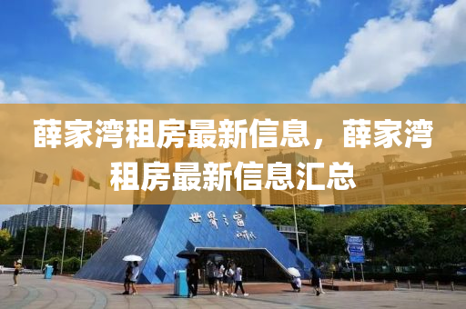 薛家湾租房最新信息，薛家湾租房最新信息汇总