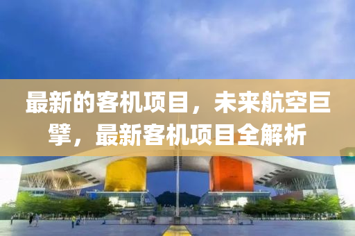 最新的客机项目，未来航空巨擘，最新客机项目全解析山东水清源环保科技有限公司